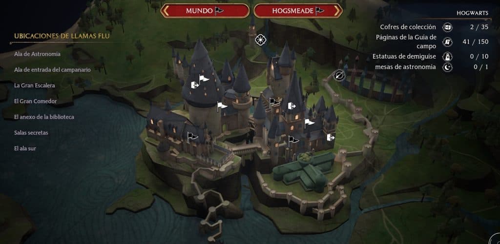 Mapa de Hogwarts
