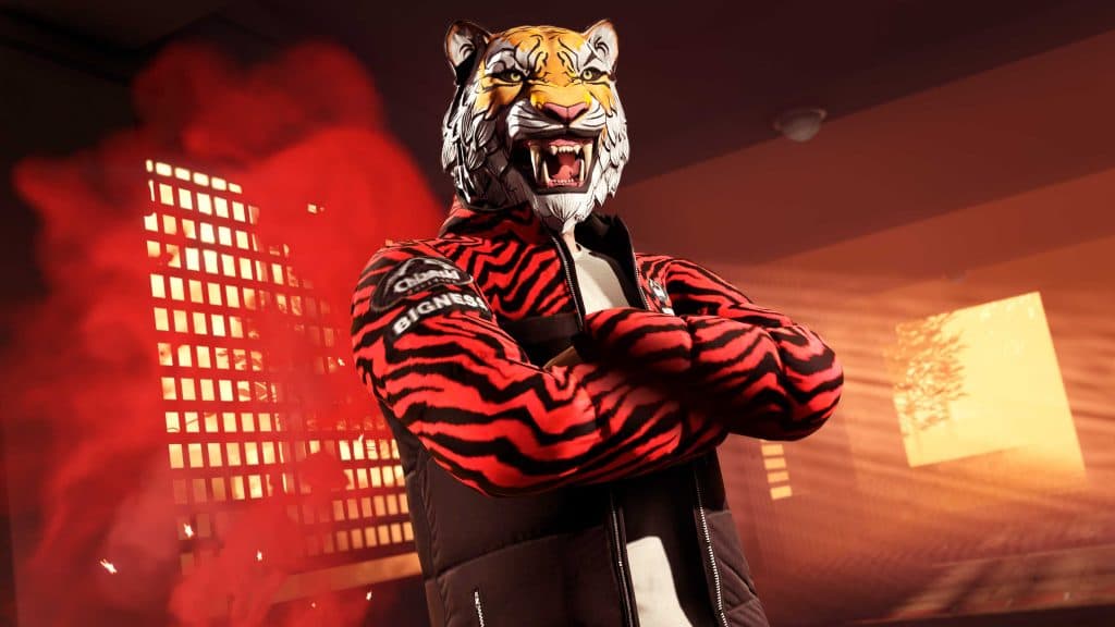 máscara tigre gta online