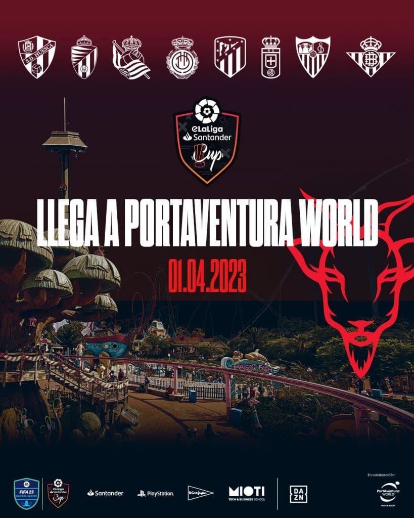 Cartel de presentación de eLaLiga Santander Cup