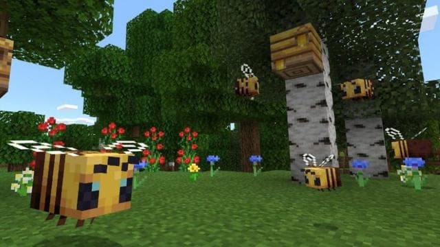 Colmena minecraft abejas