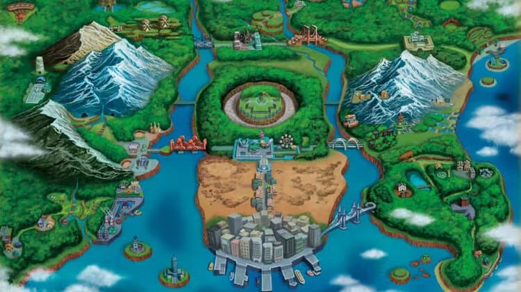El DLC de Pokémon Escarlata y Púrpura insinúa el regreso a la región de Unova 2