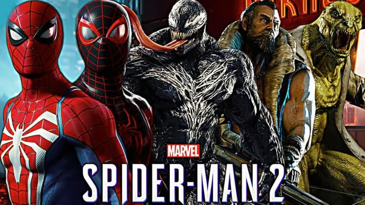 personajes spider man 2