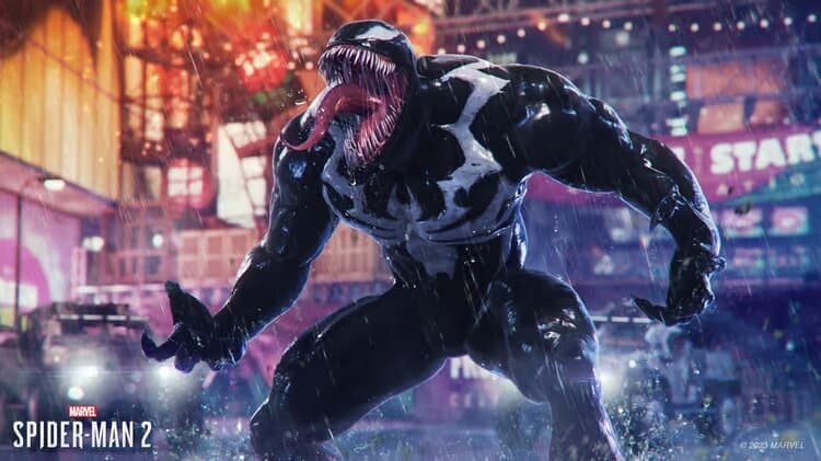 Venom en Spider-man 2