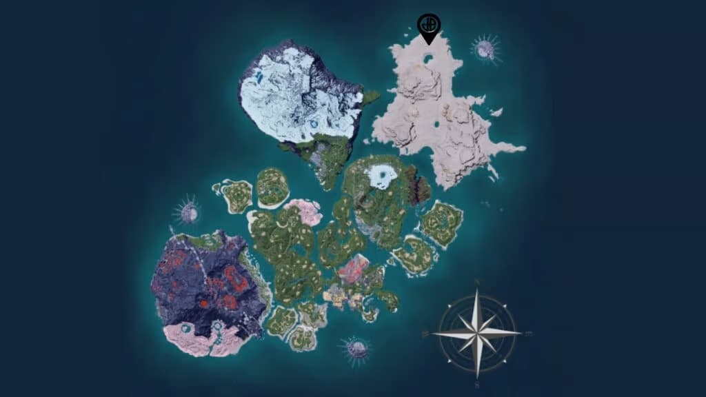 mapa palworld