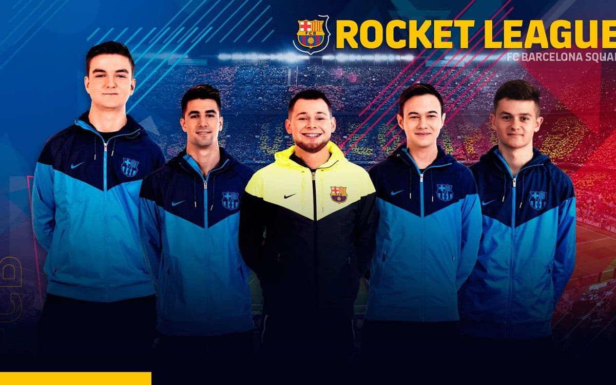 Equipo de Rocket League del FC Barcelona
