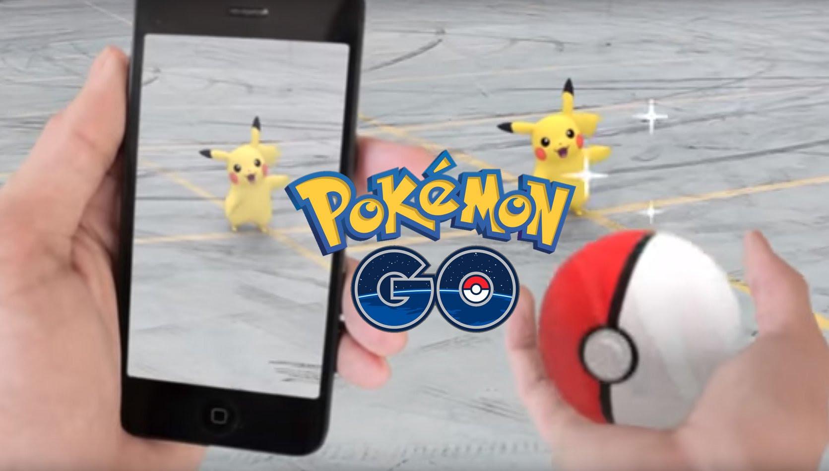 Imagen promocional de Pokémon GO.