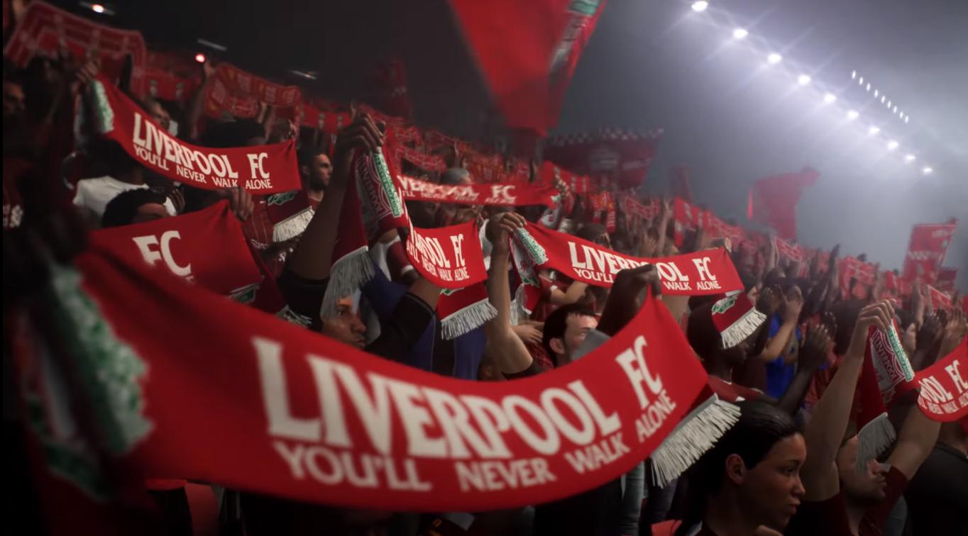 Aficionados del Liverpool en FIFA 21