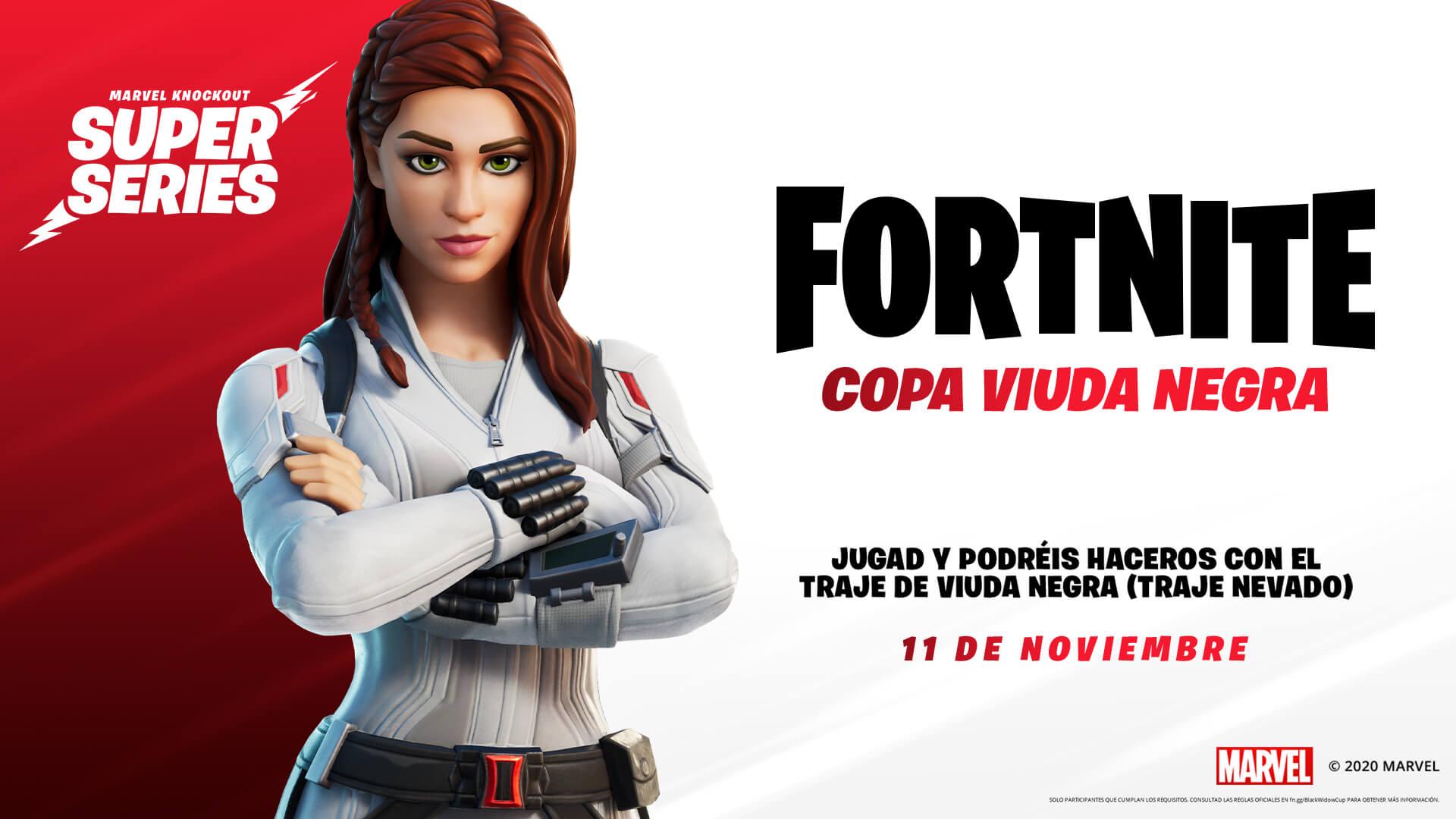 Copa Fortnite Black Widow