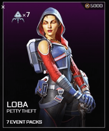 loba pretty theft apex legends