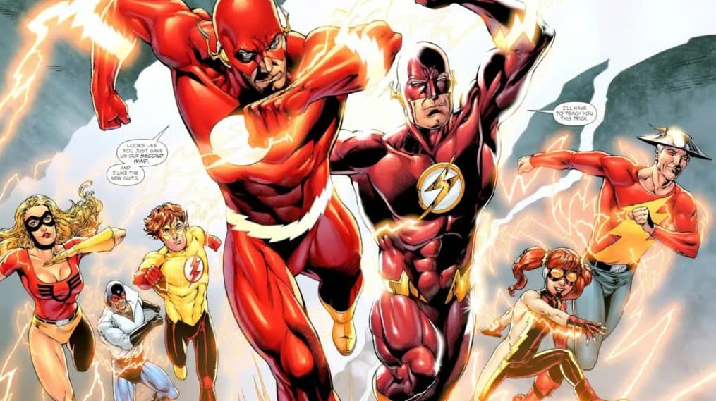 the flash velocidad cómics