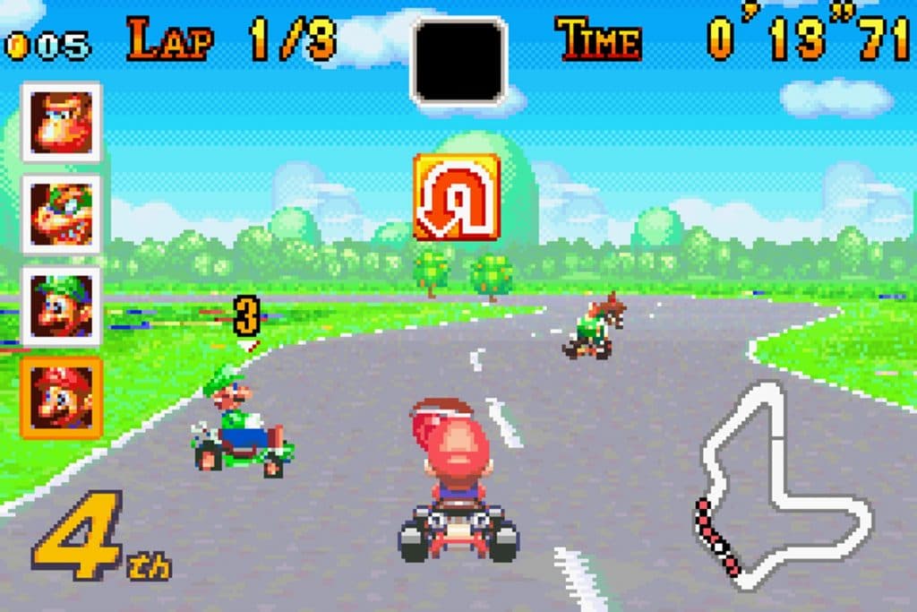 Mario Kart mejors juegos game boy advance
