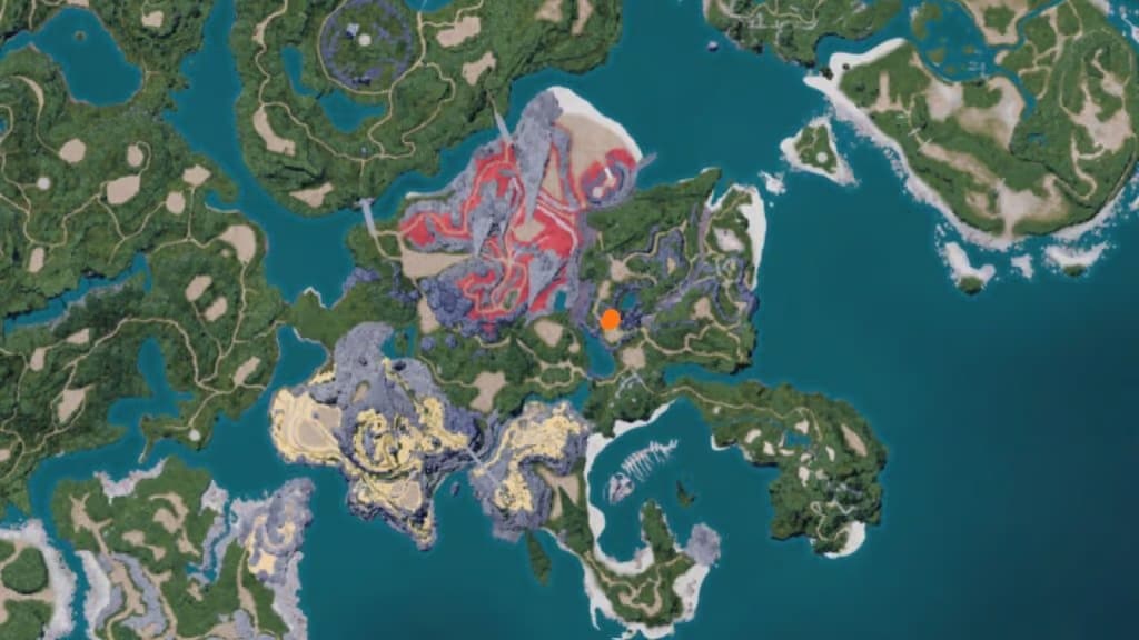 mapa zoe palworld