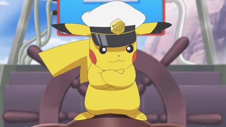 Pikachu con gorra capi en Pokémon go 2