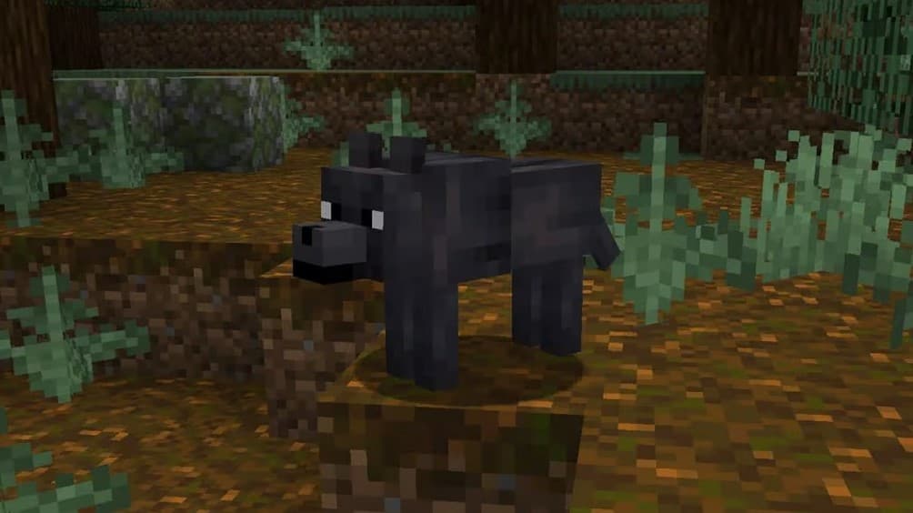lobo negro minecraft