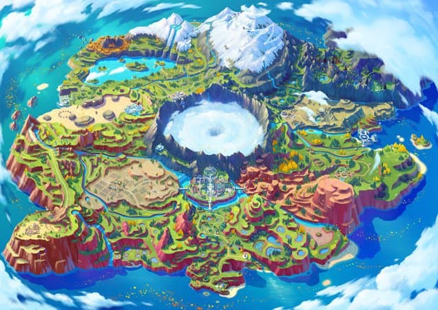 Mapa Pokémon Escarlata y Púrpura 2