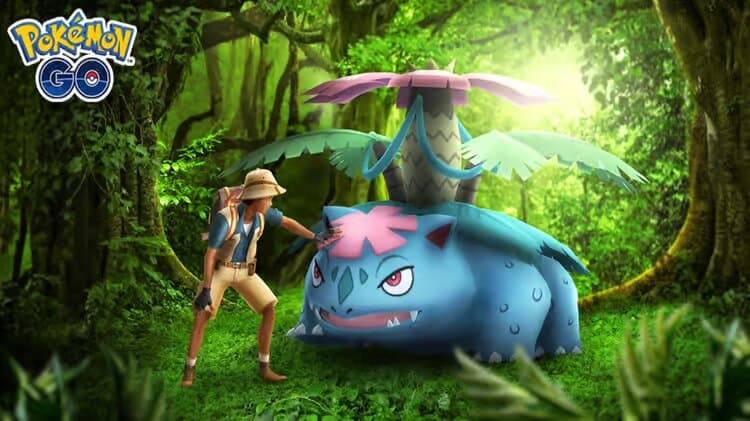 Incursión de Mega Venusaur en Pokémon Go