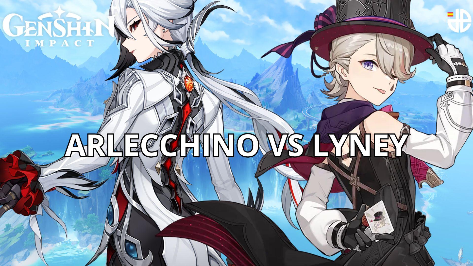 Genshin arlecchino vs lyney