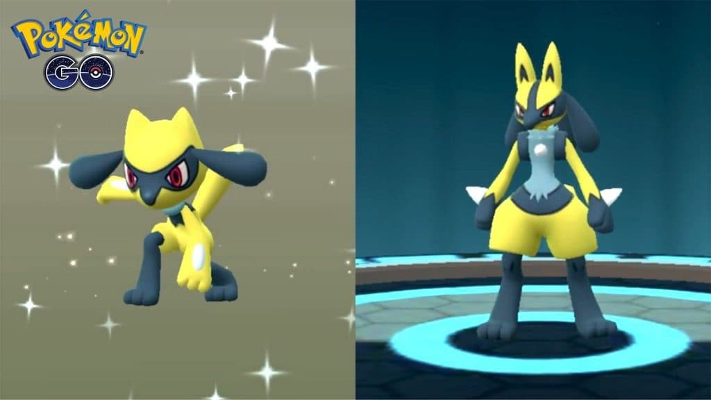 Lucario Shiny Pokémon go