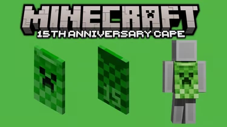Capa aniversario Minecraft